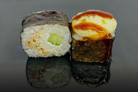 Запеченный ролл с угрем