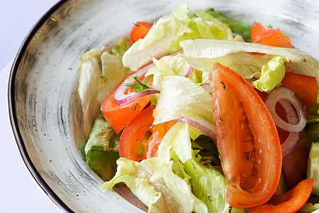 Овощной салат с ароматным маслом