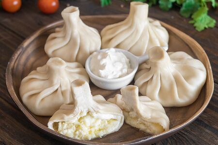 Хинкали с сыром (3 шт.)