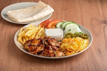 Шаверма На тарелке