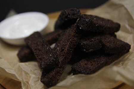 Чесночные гренки