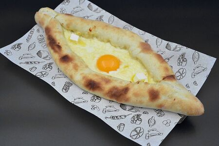 Хачапури по-аджарски Лодочка