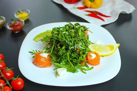 Салат Девичья башня