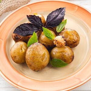 Картофель на углях