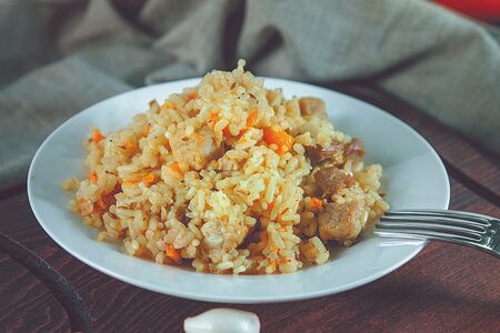 Плов из свинины