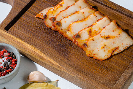 Копченый курдюк (100гр)