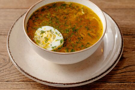 Куриный суп-лапша