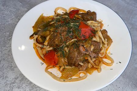 Лагман жареный