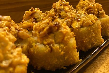 Спайси лосось темпура