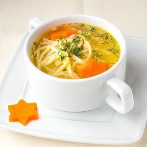 Домашняя куриная лапша