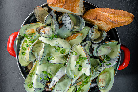 Мидии Сгущенка-васаби