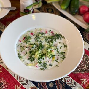 Окрошка на мацони