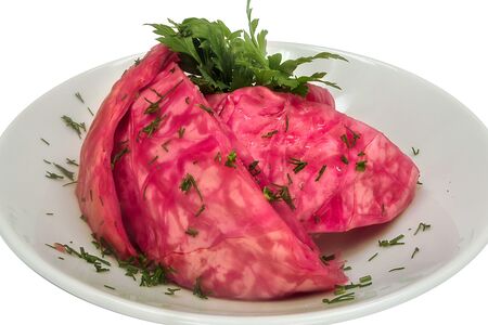 Красная гурийская капуста