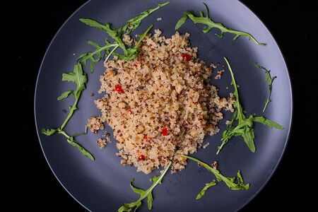 Киноа с овощами