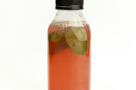 Домашний лимонад Малина-мята