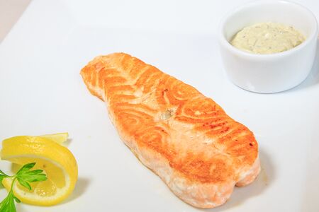 Семга-гриль