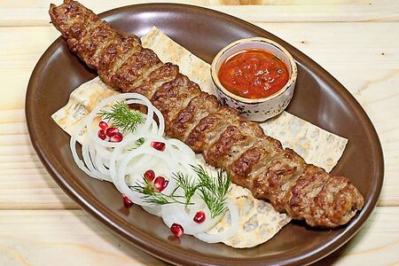 Люля-кебаб из баранины и говядины