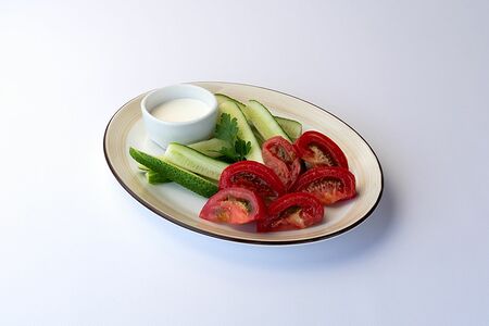 Овощная тарелка