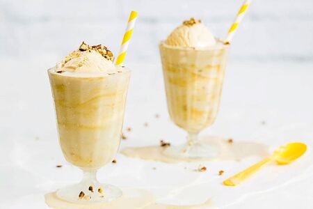 Молочный коктейль банановый