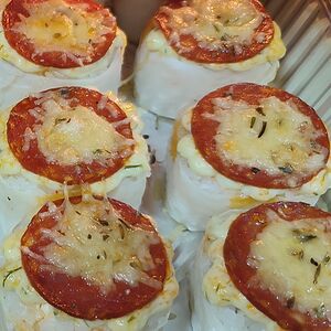 Пепперони запечённый чесночный