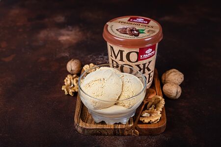 Мороженое сливочное Крем-брюле и грецкий орех