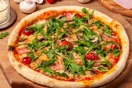 Пицца Ветчина с грибами