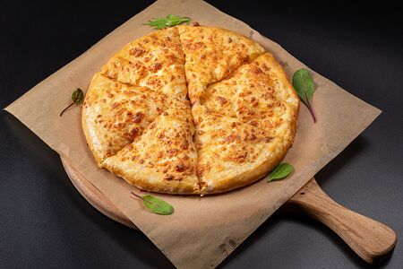 Хачапури по-имеретински с картофелем и сыром