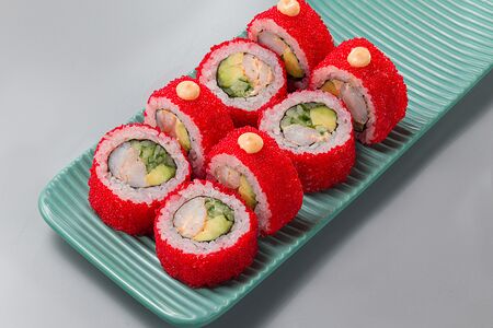 Калифорния с креветкой спайси