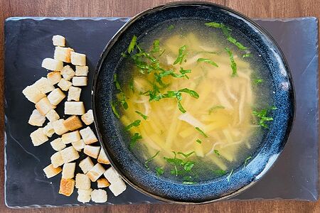 Суп-лапша с курицей