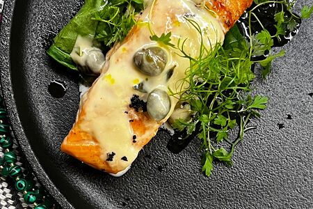 Стейк Лосось