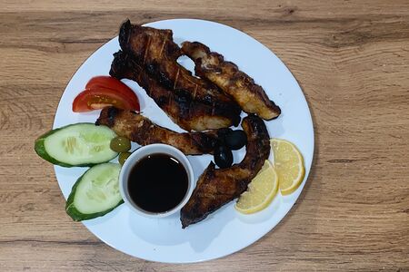 Шашлык из карпа