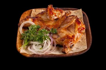 Цыплёнок табака на мангале