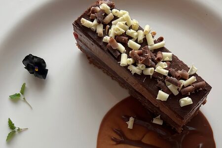 Шоколадно-малиновый захер