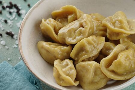 Пельмени с курицей