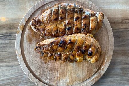 Шашлык из куриного филе