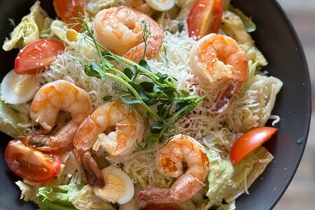 Цезарь с креветками