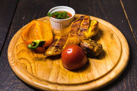 Стейк из курицы