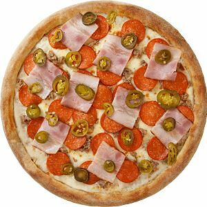 Мясная с халапеньо 36 см