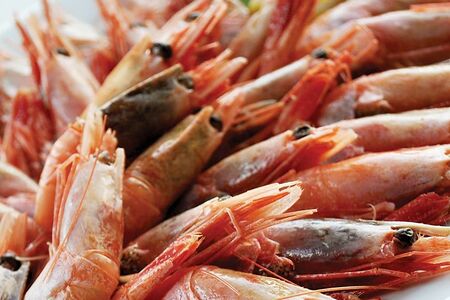 Креветки отварные