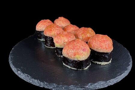 Запеченный с креветкой