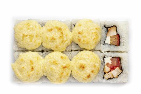 Запеченный с курицей