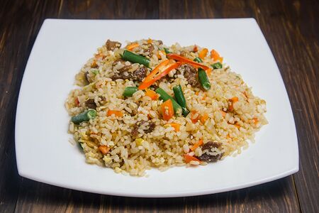 Рис с говядиной