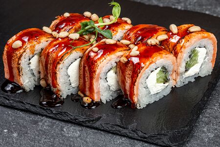 Филадельфия карамельная с киви