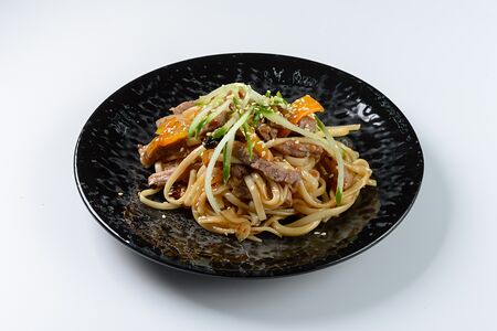 Вок со свининой в соусе Сладкий Чили