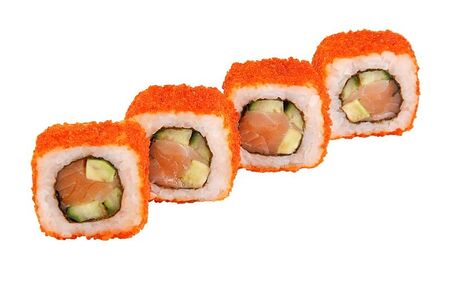 Ролл Калифорния с лососем