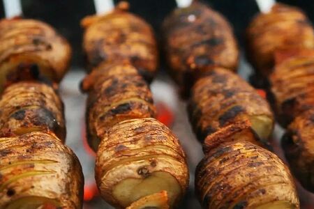 Картофель с салом