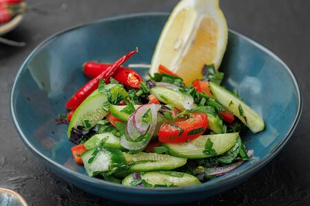 Чобан салат по-деревенски