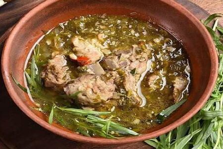 Чакапули с бараниной