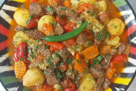 Шурпа с бараниной