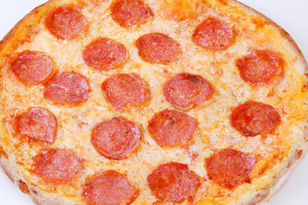 Пицца Пепперони с помидорами большая